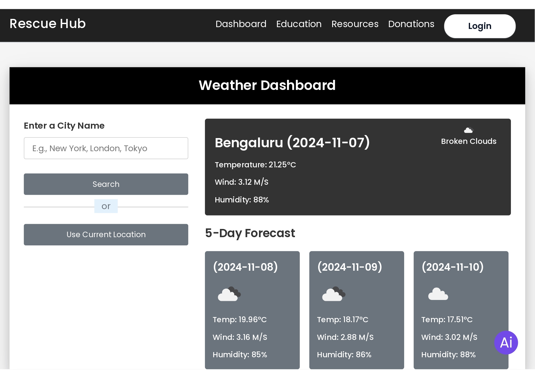 Disaster Management System